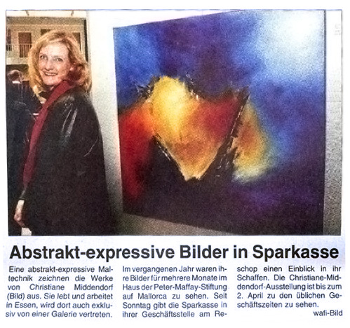Zeitungsbericht aus der WAZ Hattingen vom 17.03.2004