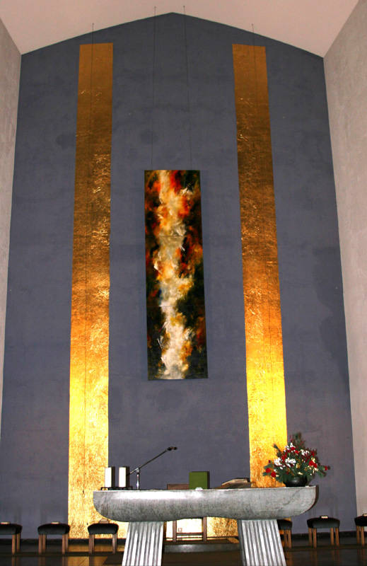Ausleihe Projekt Felsspalten an die Gemeinde St.Michael, Essen vom 14. Januar bis Sommer 2005