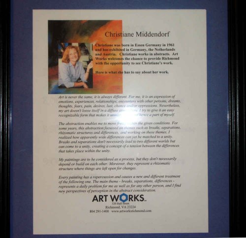 Einladung zur Ausstellung.